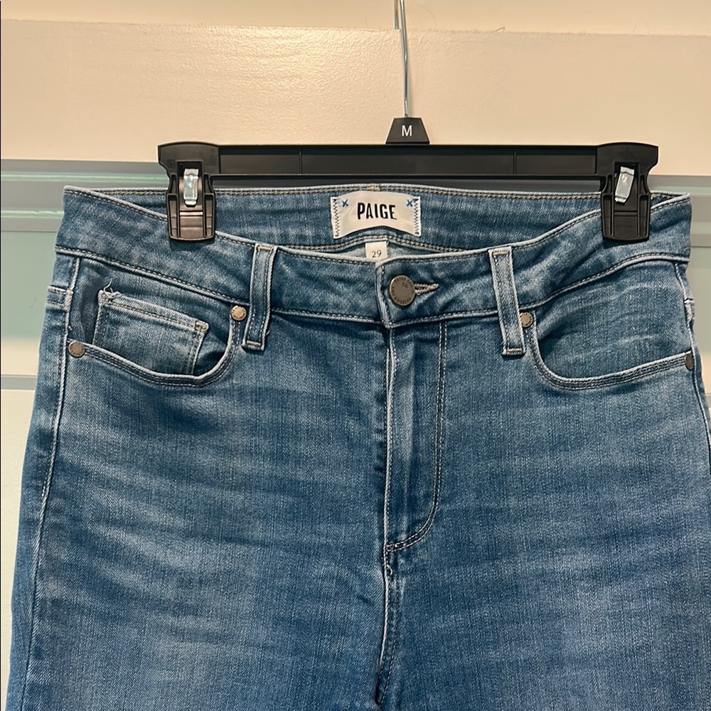 PAIGE Blue Skinny Jeans 29